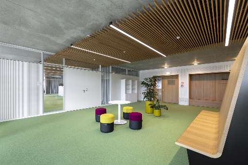 Image 3: This area of the new building is both modern and cosy. Photo: N. Kazakov